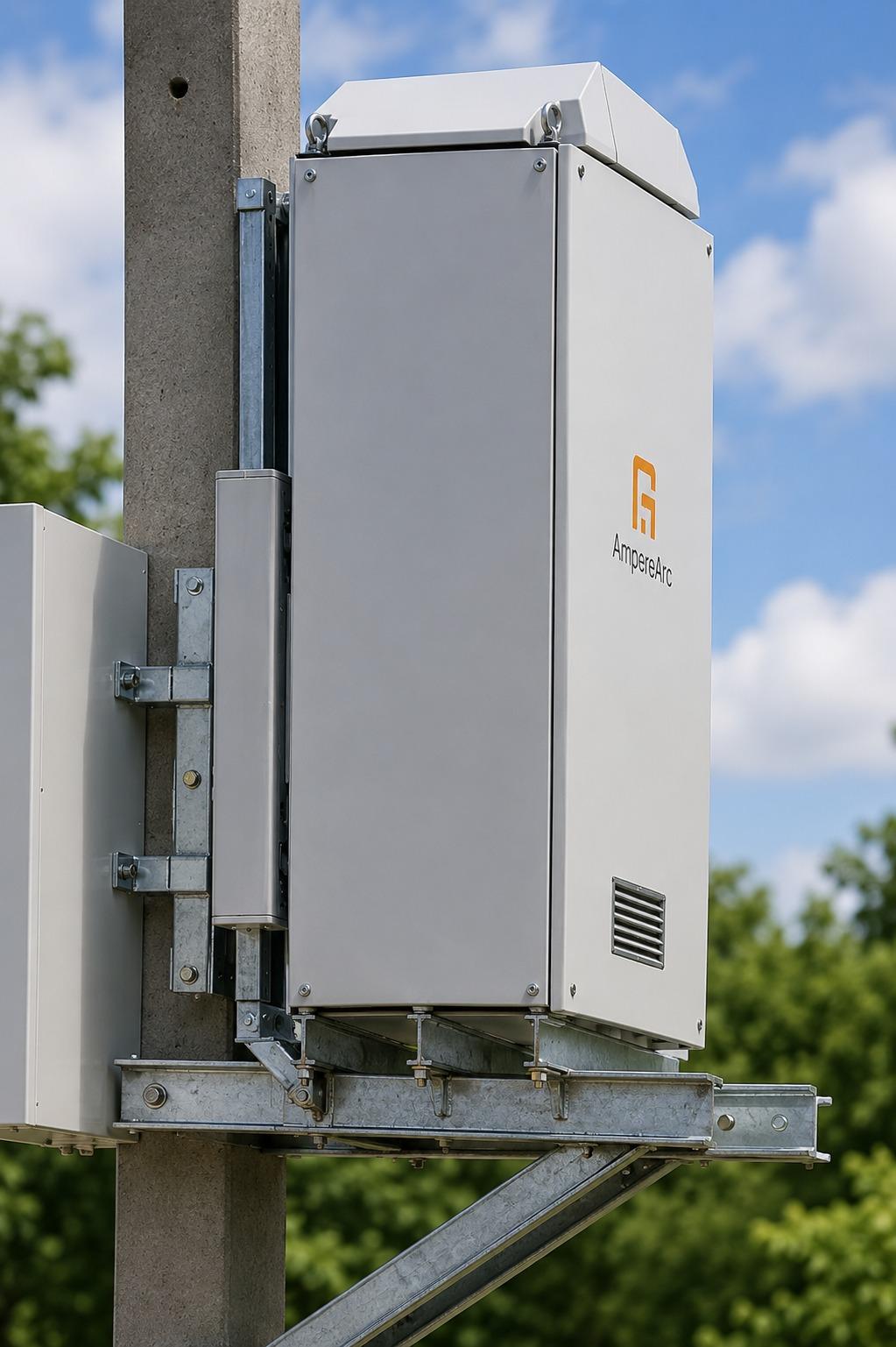 AmpereArc 40kW / 96kWh Pole-Mount Battery